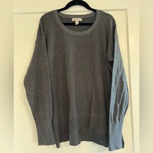 Calvin Klein Jeans grey lightweightight sweater - size S